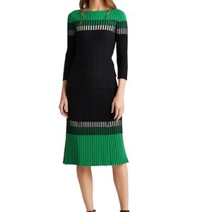 Ralph Lauren Three-Tone Skirt